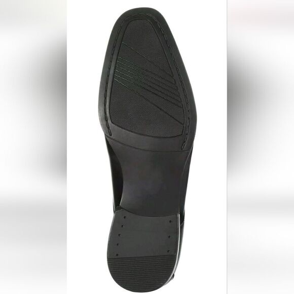 New ALFANI Men's Andrew Plain Toe Derbys Created for Macy's black leather size 8 - Picture 5 of 6